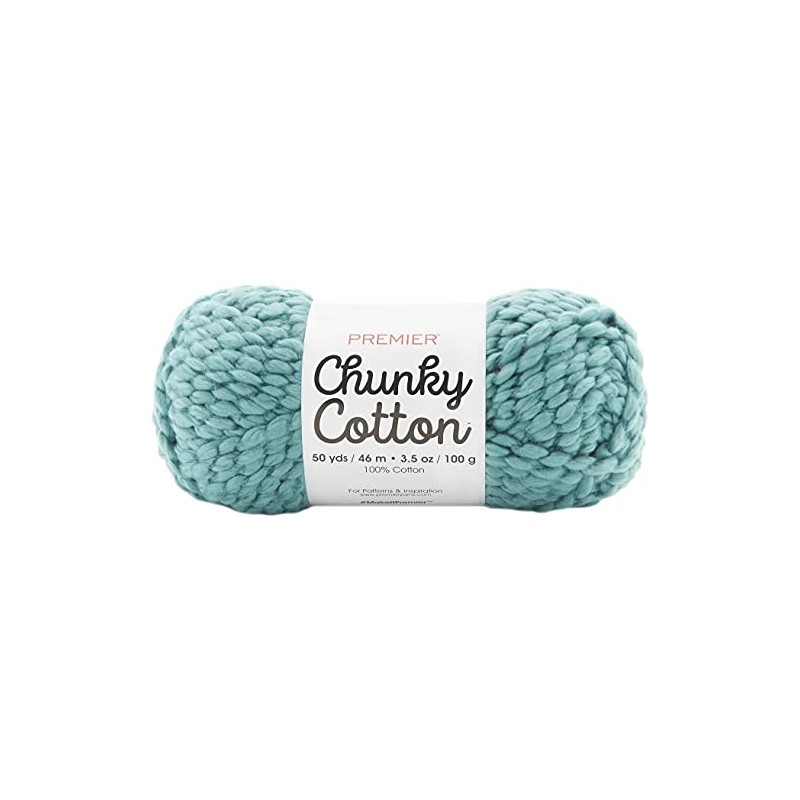 Yarn Chunky Cotton Teal