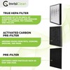 InvisiClean Claro True HEPA/Activated Carbon Replacement Filter - Genuine Filter