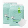 Clean Cotton Embossed Cotton Pads Large Capacity Mega Pack 1000