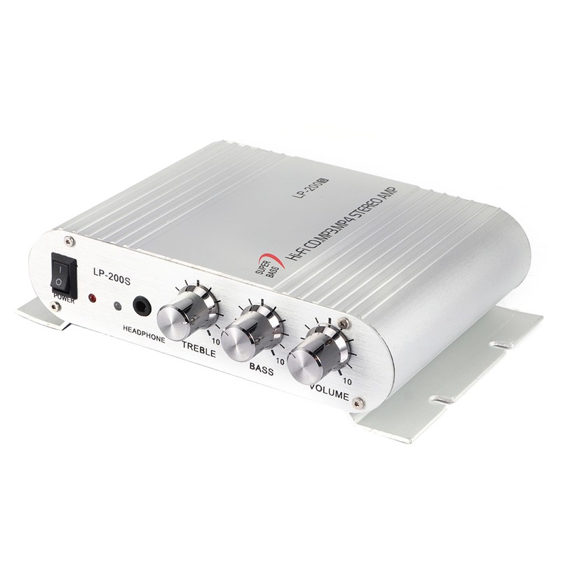 12V Auto Car Amplifier Stereo Audio Amp Receiver 20Wx2 High
