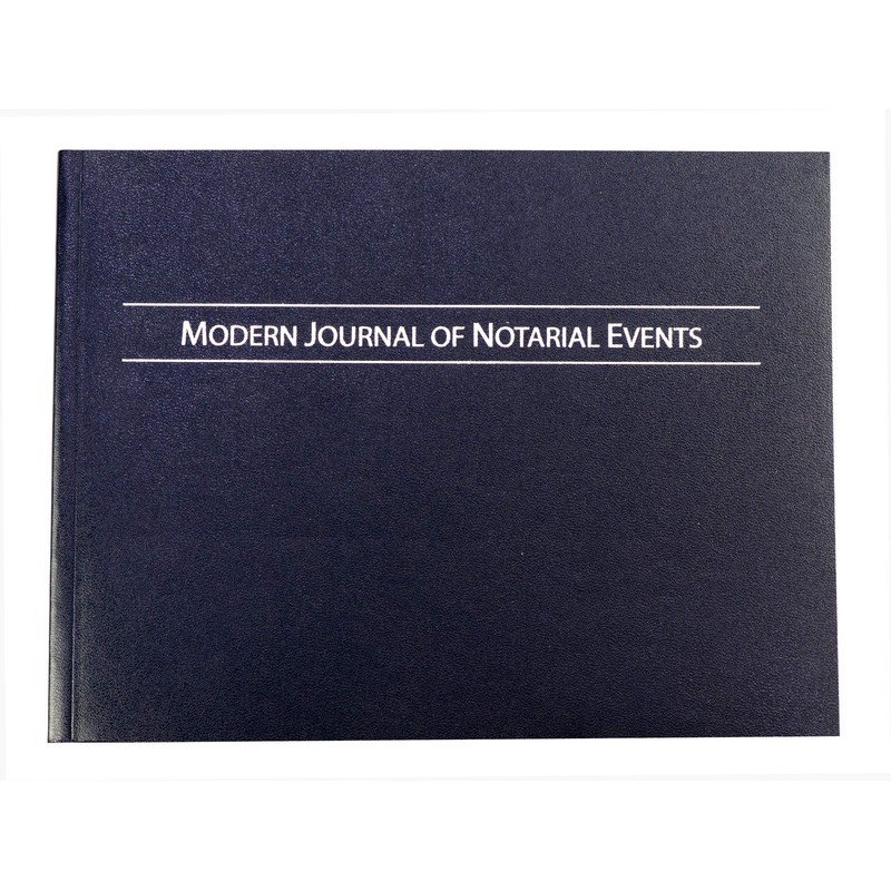 Journal of Notarial Events with Touch Pad (Softcover)