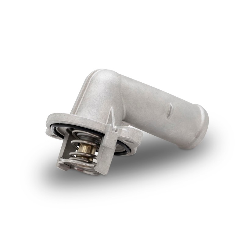Mishimoto MMTS-WRA-12V2 Thermostat with Housing, Compatible with Wrangler JK 2012-2018,