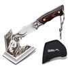 TIVOLI Camping Axe, Lion - Patterned Survival Hatchet with Nylon
