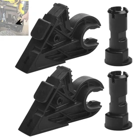 ZHONGXIA 731-10070A Hood Pivot Pin & 731-10069D Hood Pivot Bracket Kit Compatible with Craftsman Cub Cadet Mtd XT1-LT42 XT1-LT50 XT2-LX46 Replace 731-10070 731-10069A 731-10069B 731-10069C