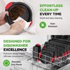 NutriChef 10-Piece Nonstick Kitchen Oven Baking Pans - Premium &