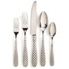MACKENZIE-CHILDS 5-Piece Flatware Set, Cute Silverware Set with Salad Fork,