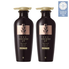 Amorepacific Ginsengbo Shampoo & Conditioner 400ML 2-Pack (Optional) - 01_Jinsengbo Shampoo 400ml X2 / 아모레퍼시픽 진생보 샴푸 컨디셔너 400ML 2입(옵션) - 01_진생보 샴푸 400ml X2