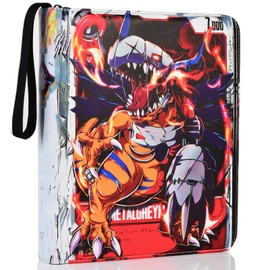 KarlyPro Trading Card Binder Compatible with DGM TCG Cards,Trade cards Album 9-Pockets Hold 990 Cards