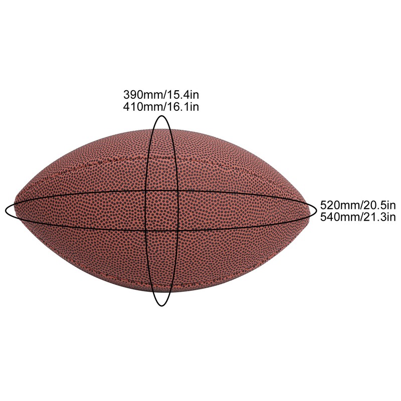 Size 3 Children Kid Rugby American Football Ball Playing Training