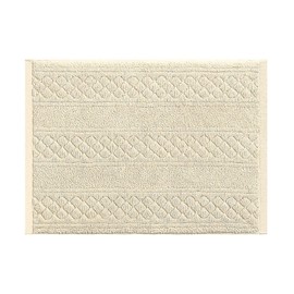 Senko Barefoot Comfortable Cotton Reverse Bath Mat, 15.7 x 21.7 inches (40 x 55 cm)