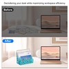 EasyPAG Mail Organizer Countertop 2pc Desk Mail Sorter for Envelope