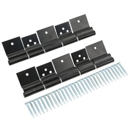 Acouto RV Entry Door Friction Hinge Kit, RV Entry Door Friction Hinge Kit Alloy Steel Black for 5th Wheel Travel Trailer Motorhome