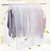 Clothing Rack Covers, Hanging Garment Bag Organizer Storage Cover,Clear Clothes