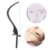 Eyebrow Line Marker Ruler, Tattoo Line Marker Ruler Positioning Makeup
