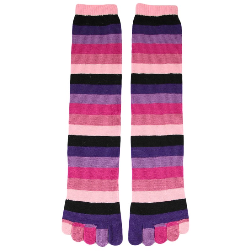 Calcetines de tráfico de pies, para los dedos, Arco iris