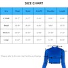 Danzcue Body deportivo básico de animadora para niñas, Royal, Medium