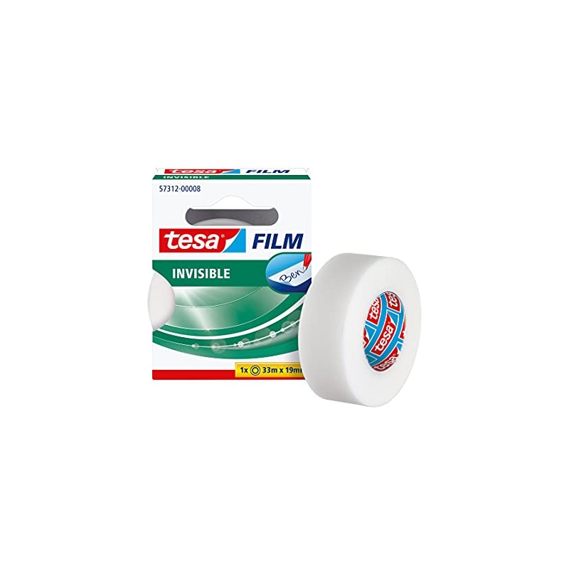 Tesa Film Invisible Tape 33 m x 19 mm (33