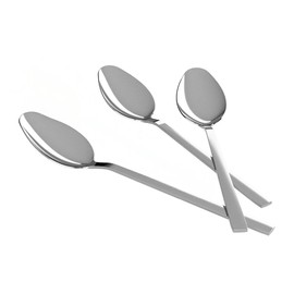 Agyo Bond Lucido Cucchiaini da Dessert – Set 3 Pezzi in Acciaio Inox, 15 cm – Design Elegante e Brillante