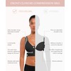 FeelinGirl Post Surgery Bra Front Closure Compression Bra Wirefree Mastectomy