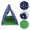 MiOYOOW Reptile Sleeping Bed, Soft Foldable Reptile Tent Bearded Dragon
