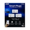 Feit Electric WiFi 15amp Remote Access Voice Control Smart Plugs