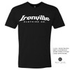 Ironville Heavy Iron Outlaw Skull Powerlifting Soft Blend T Shirt