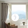 100 Pcs Plastic Curtain Hooks, Curtain Track Gliders, Smooth Sliding,
