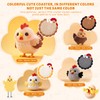 Chicken Coasters for Drinks, 4 PCS, 4.7 Inches
