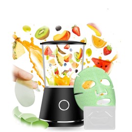Kit de Máquina para Hacer Mascarillas Faciales, Máquina para Hacer Mascarillas Faciales DIY Fruta Vegetal DIY Cuidado Facial Automático Máquina para Hacer Mascarillas de Belleza con Molde de Mascarill