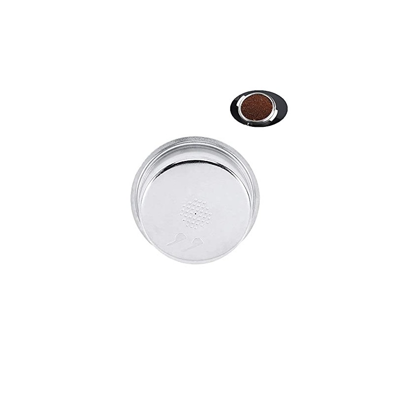 Fydun 2 Cups 51 mm Filter Basket Stainless Steel Coffee
