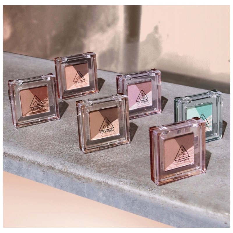 3CE Color Grid Eyeshadow 3.3g, Shade:Flame Flicker