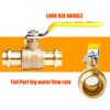 WHK 10 Pack 1/2" Press Propress Ball Valve Pro Press
