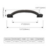 AOOTOCH 10 Pack 4 inch Cabinet Pulls Oil Rubbed Bronze