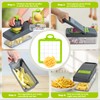 FREMON Vegetable Cutter, Multifunctional Mandolin Chip Cutter & Onion Cutter,