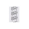 Single Serv Flat Ground Black Pepper Packets - Easy Open