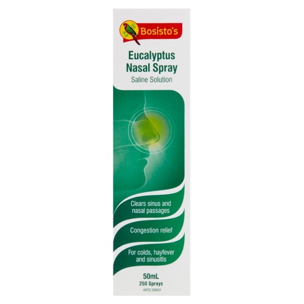 Bosisto's Eucalyptus Nasal Spray 50ml