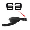 Adjustable 25mm Buckles for Webbing Slide Buckles Aluminium G Hook for Backpack Luggage Strap Webbing  (1 Pair)