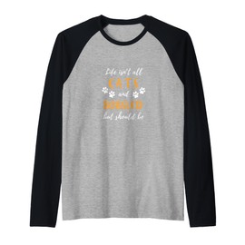 life is not all dogs and bobsled funny tee Raglan Baseball Tee