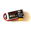 RoaringTop LiPo Battery Pack 80C 850mAh 3S 11.1V with XT60