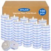 100 Count Toilet Bowl Brush Refills for Clorox, Upgrade 3-Layer