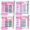Kit Pestañas Con Pegamento Postizas Para Extenciones de Pestañas Volumen