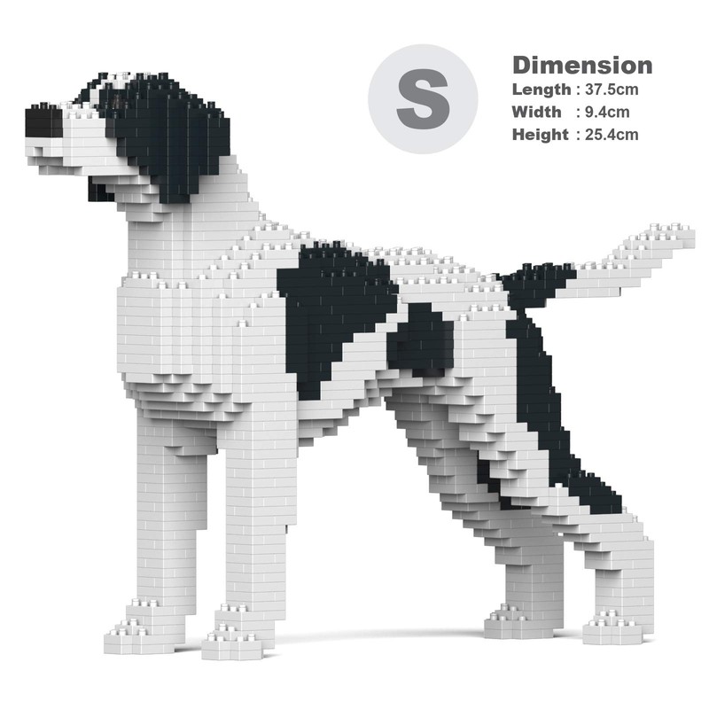 JEKCA English Pointer 01S-M02 | Dog Plastic Building Blocks |
