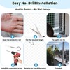 Jukibole Cat Net for Balcony, 10 x 3 m, No