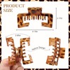 6 Pcs Hat Claw Clip for Women, Hat-Friendly Claw Clips