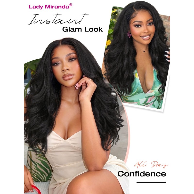 Lady Miranda Yaki Curly Layered 13 * 6 Lace Front