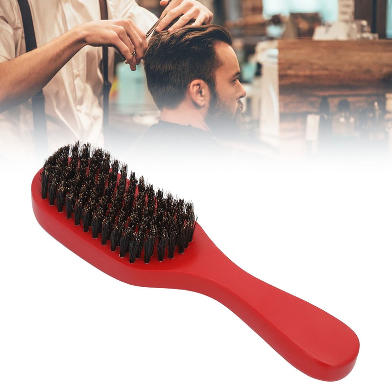 Nylon Hair Oil Head Styling Brush Professional Portable Ergonomic Beard