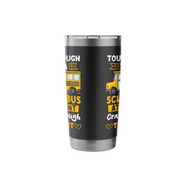 School Bus Monitor Bus Aide Attendant Student Delivery Stainless Steel Insulated Tumbler