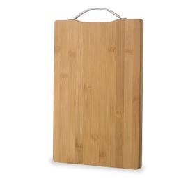 Bazzeff Set de Tablas para Picar. Corta y Rebana todo tipo de Alimentos. Tabla Slice para Cocina de Madera Ecológica. Rebana Vegetales, Carne, Fruta, Queso y más. Medidas de 19 X 28 cms (1, Madera Clara)