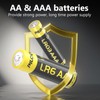 PILOCEL AA Batteries 48 Pack, High-Performance Alkaline AA Batteries 10-Year