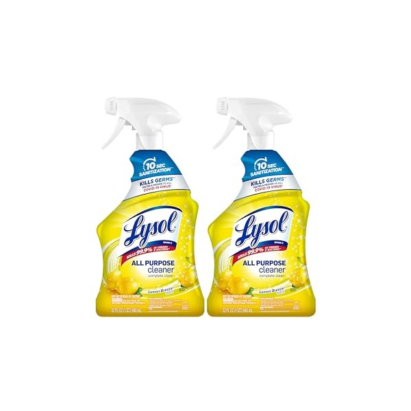 Lysol Lysol All-Purpose Cleaner, Sanitizing and Disinfecting Spray, To Clean